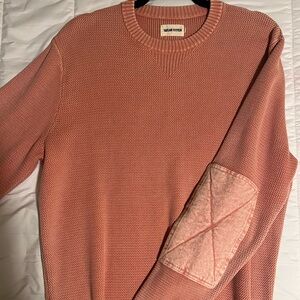 Taylor Stitch Pink moor Sweater